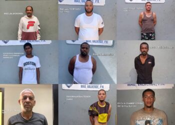 Policía arresta a nueve personas por agresión intrafamiliar y delitos sexuales