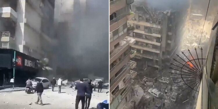 Israel lanza un ataque mortífero a gran escala contra el Líbano (VIDEOS)