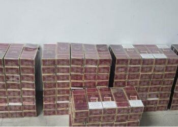 Policía decomisó en marzo140.000 cigarrillos en operativos contra el tráfico ilícito de mercancías