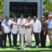 David Collado deja iniciada construcción plaza de vendedores en playa Teco de Maimón