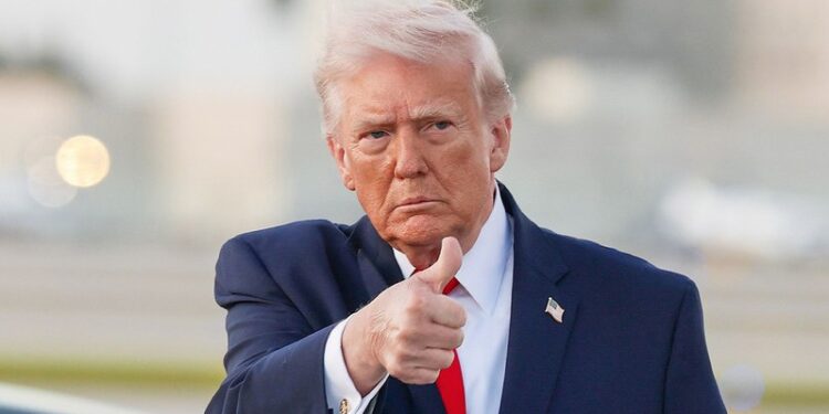 Trump: Estoy ganando la guerra, todo va muy bien