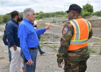 Obras Públicas avanza labores por derrumbe en carretera Ocoa–Cruce de Ocoa