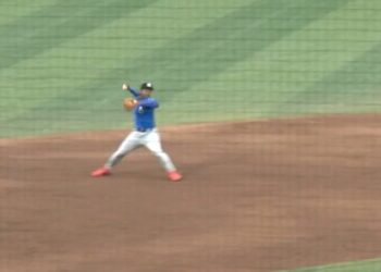 ¡Un cañón! El prospecto Nro. 3 de MLB Jesús Made hace un tiro de… ¡99.9 mph!