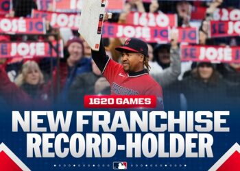 José Ramírez ahora posee un codiciado récord de Guardianes que se mantuvo desde 1918