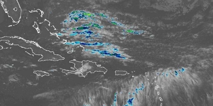 Vaguada generará incrementos nubosos y aguaceros en varias provincias