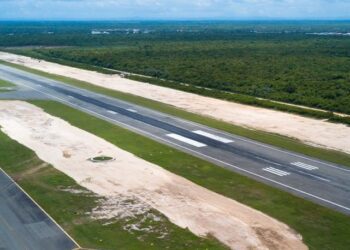 Inician los trabajos de rehabilitación mayor de la pista de aterrizaje del Aeropuerto Las Américas