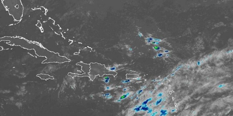 Aguaceros y tronadas aisladas este viernes sobre varias provincias