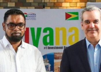 Abinader viaja miércoles a Guyana para reunirse con el mandatario Mohamed Irfaan Ali