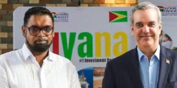 Abinader viaja miércoles a Guyana para reunirse con el mandatario Mohamed Irfaan Ali