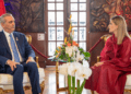 Presidente Abinader sostiene reunión bilateral con la mandataria electa, Laura Fernández Delgado