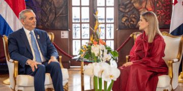 Presidente Abinader sostiene reunión bilateral con la mandataria electa, Laura Fernández Delgado