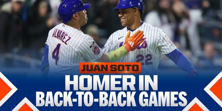 Mets colocan a Soto como primer bate por tercera vez en su carrera
