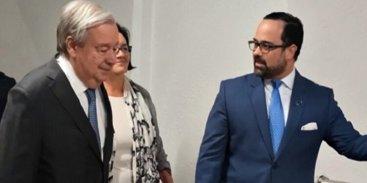Secretario general de la ONU agradece a RD su apoyo decisivo para lograr despliegue de nueva misión en Haití