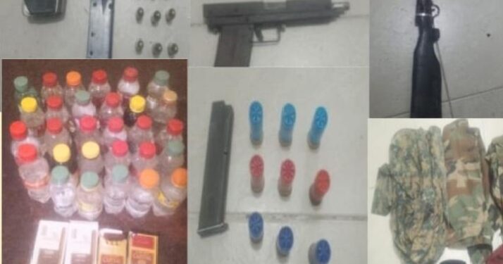Ocupan armas de fuego, pertrechos militares y ron adulterado durante allanamientos en Barahona y Cabral