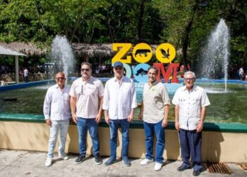 Presidente Abinader visita el Zoológico Nacional