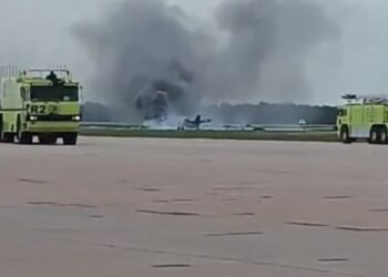 Se precipita un avión en La Romana