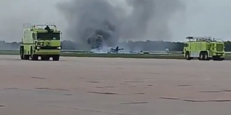 Se precipita un avión en La Romana