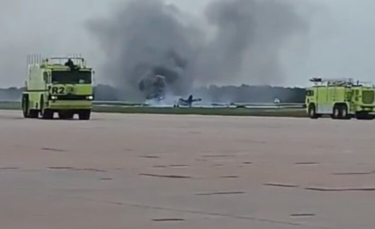 Se precipita un avión en La Romana