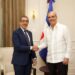Presidente Abinader recibe al electo rector de la UASD, Jorge Asjana David