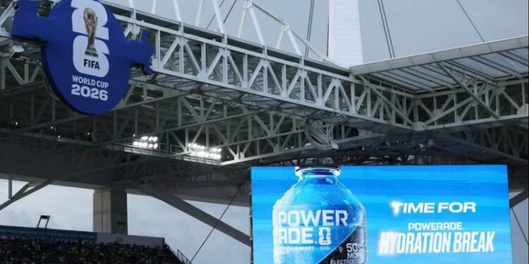El negocio detrás de las pausas de hidratación en la Copa Mundial de Fútbol 2026