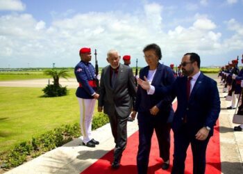 Presidente Abinader recibirá a su homóloga de Surinam, Jennifer Geerlings-Simons