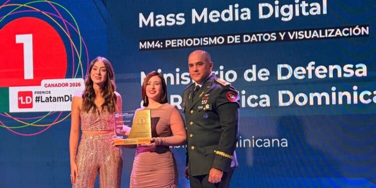 Ministerio de Defensa conquista cuatro galardones en los Premios LATAM DIGITAL 2026