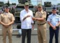 Presidente Abinader entrega vehículos para fortalecer las capacidades de las Fuerzas Armadas