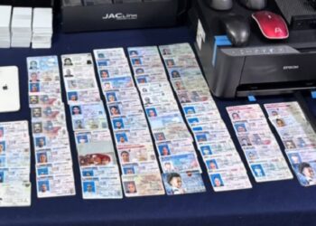 Desmantelan presunta red de falsificación de documentos durante allanamientos en Santiago