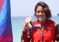La mexicana Dalia Moreno, oro en aguas abiertas