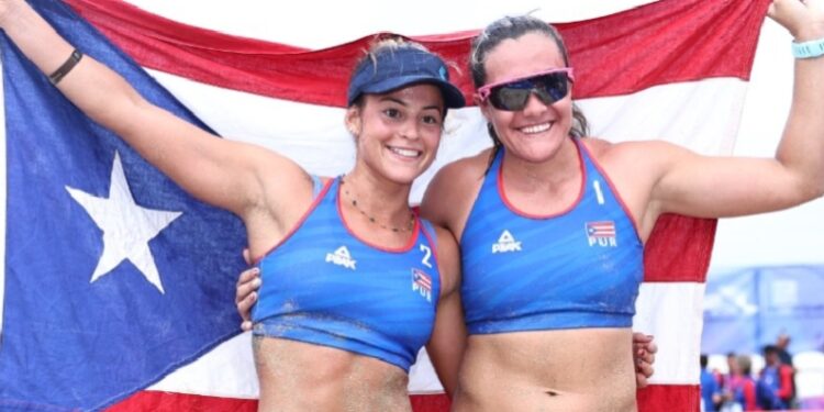 Puerto Rico defiende con éxito el oro y mantiene su reinado en el voleibol de playa femenino