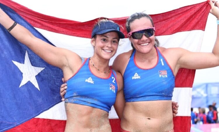 Puerto Rico defiende con éxito el oro y mantiene su reinado en el voleibol de playa femenino