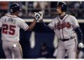 Andruw Jones, uno de SIETE miembros del Salón de su equipo como novato