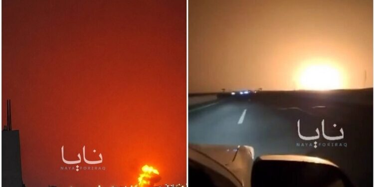 VIDEO: Arde la mayor refinería de Aramco tras ataque de hutíes