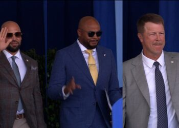 Durante un maravilloso día, Beltrán, Andruw y Kent fueron inmortalizados en Cooperstown