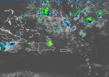 Vaguada continuará generando aguaceros esta tarde en poblados del interior
