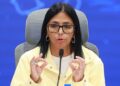 Delcy Rodríguez responde a la pretensión de Trump de convertir a Venezuela en el estado 51