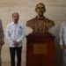 Instalan busto de Juan Pablo Duarte en el vestíbulo de la Biblioteca Nacional