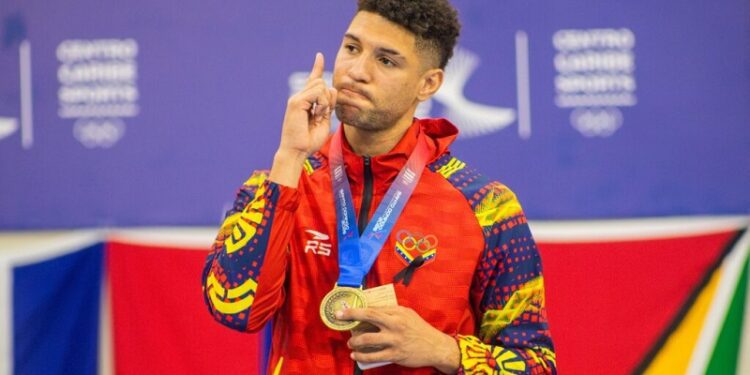 Venezolano conquista oro en Taekwondo; dominicano se queda con medalla de plata