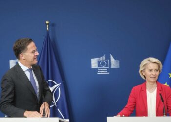 Rutte y Von der Leyen anuncian el «fin» de una época con EE.UU.