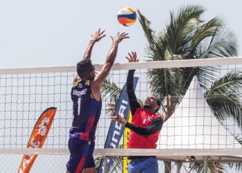 Venezuela supera a República Dominicana en playa masculino