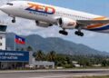 Una avión con tres pasajeros a bordo aterriza de emergencia al norte de Puerto Príncipe