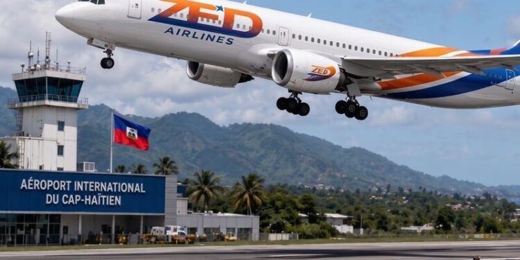 Una avión con tres pasajeros a bordo aterriza de emergencia al norte de Puerto Príncipe