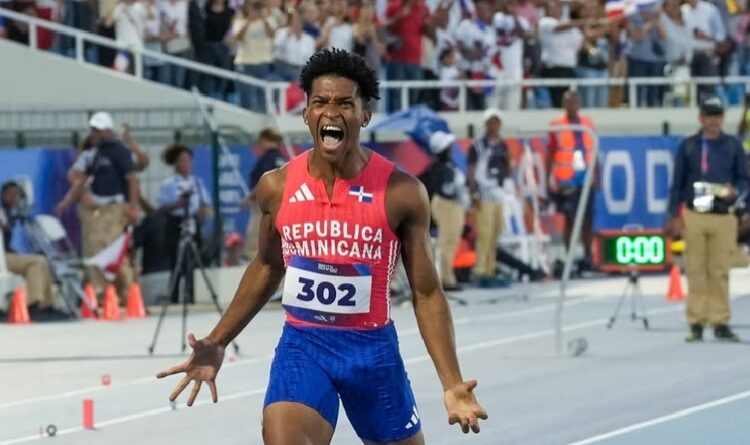 Dominicano Yeral Núñez conquista el oro en 400 metros con vallas