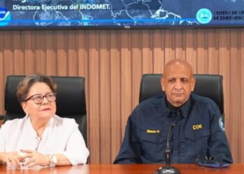 El COE y el Indomet instan a la población a dar seguimiento a la tormenta tropical Dolly