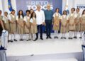 Presidente Abinader inaugura techado del Politécnico Femenino Mercedes Morel