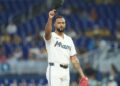Alcántara hace historia de nuevo y fija récord de innings lanzados con los Marlins