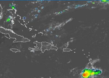 Chubascos matutinos en áreas costeras del sureste y aguaceros en la tarde hacia el Cibao