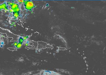 Escasas lluvias este viernes y aguaceros con tronadas el fin de semana