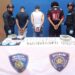 DICRIM apresa a tres con presuntas drogas, dinero y un vehículo