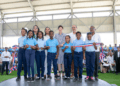 Vicepresidenta Raquel Peña entrega en Azua, techado de la Escuela Javier Antonio Castillo Pérez